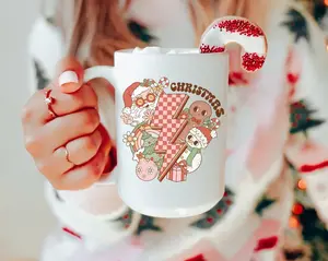 [Sale Up To 40% + Freeship] Sale Hot, Limited flash Deal, Retro Christmas Santa Mug, Christmas Gingerbread, Funny Xmas Mug, Christmas Mugful, Christmas Hot Cocoa Mug, Hot Chocolate Cup