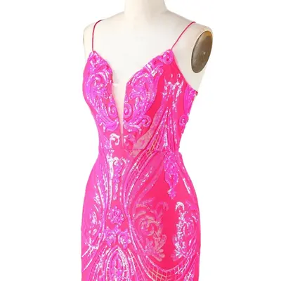Pink Glitter Dress Sweet 16 - TikTok Shop