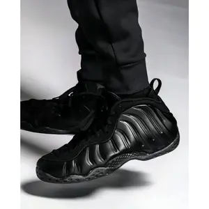 Designer  Foamposits penny Mens  Basketball Shoes Galaxy Royal Metallic Red Anthracite Black Sport Trainers Sneakers
