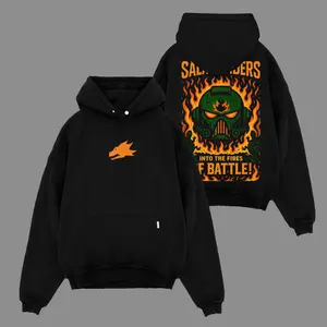 [Warhammer 40k] Salamanders Hoodie Shirt Premium Cotton, Warhammer 40k Fans, RPG Game Graphic Hoodie, Streetwear Hoodie Unisex Oversize Gift for RPG Game Lovers