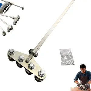 Stainless Steel Precision Cutting Guide For Circular Saws, Positioning Calipers For Precise Measurements & Easy Wood Cutting, Furniture Making DIY Carpentry