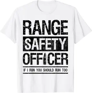 Range Safety Officer Rifle Range Gun Range Safety RSO T-Shirt - Nicolelebro Shop 57B0CJGWB8SX