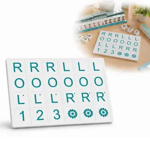 3D Printed American Mahjong Charleston Practice Board, R/l/o Tile Marker Board, Beginner Mahjong Accessories, Essential Gaming Tool