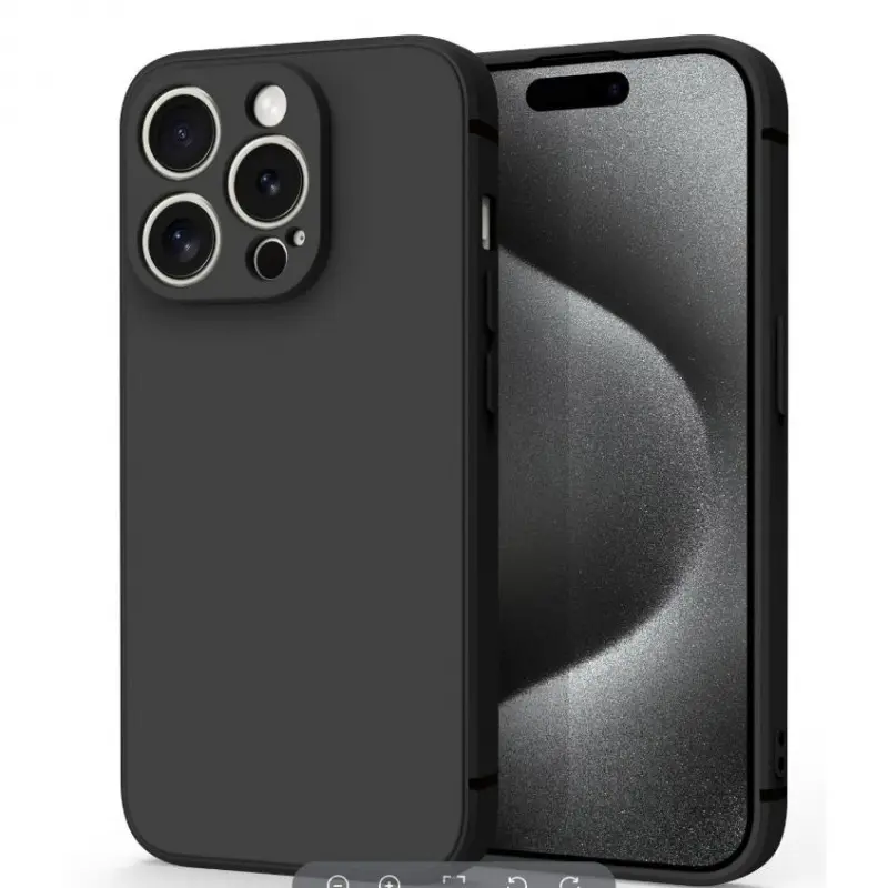 Matte Phone Case For iPhone 17 16 15 14 13 12 11 X/XS ProMax Pro Plus AIR |     Slim Shockproof Protective Cover,Anti-fingerprint, shockproof & drop-proof, full protection for your phone.Precise cutout soft case, oil-sprayed finish, built-in flannel linin