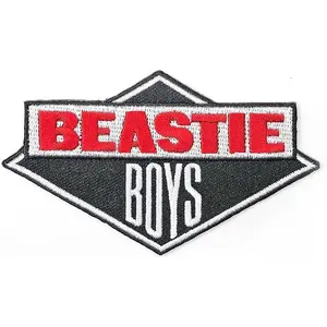 Beastie Boys Iron On Patch - 3D Embroidered