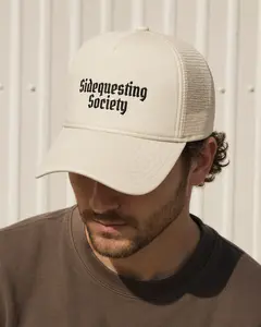 Sidequesting Society Trucker Cap — Neurodivergent Pride Foam Trucker Hat