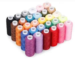 CiaraQ Sewing Threads Kits, 30 Colors Polyester 250 Yards Per Spools for Hand Sewing & Embroidery