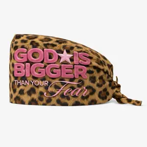 God is bigger Scrub cap