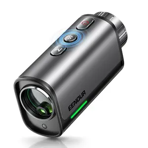 EENOUR Golf Range Finder with Slope, 1200 Yards Golf Laser Rangefinder,Compact RangeFinder Golf with Pole Locking Vibration,7X Magnification,23MM Large Objective Lens,Rechargeable IP54 Waterproof