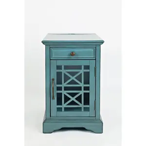 Craftsman USB Charging Chairside End Table