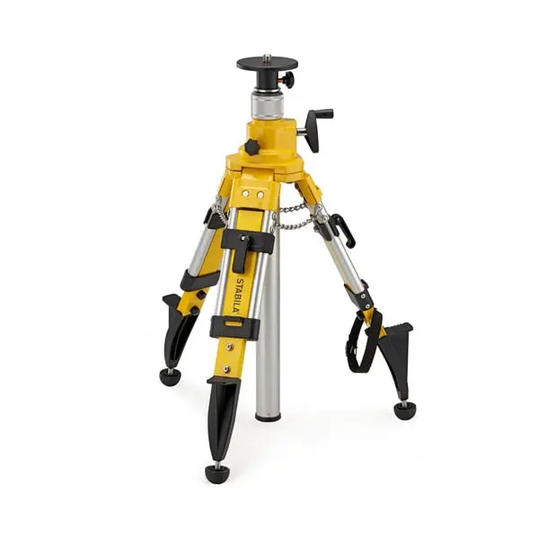 Stabila 08560 Compact Elevator Tripod, 5/8" x 11 Thread, Height Adjustable 27" - 66"