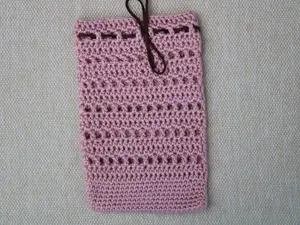 Peek-A-Book Tarot Bag- Crochet