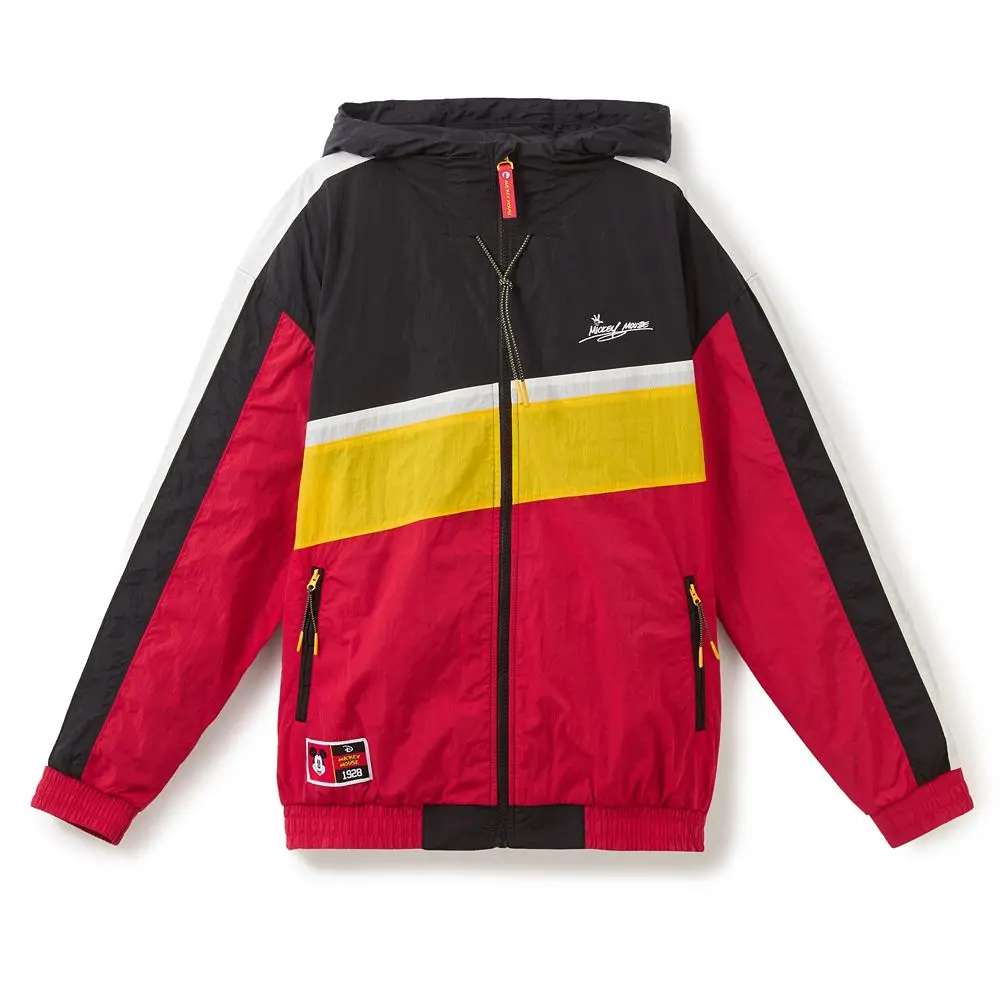 Disney Store Mickey Mouse Windbreaker Jacket for Adults Disney Store Mickey Mouse Windbreaker Jacket for Adults
