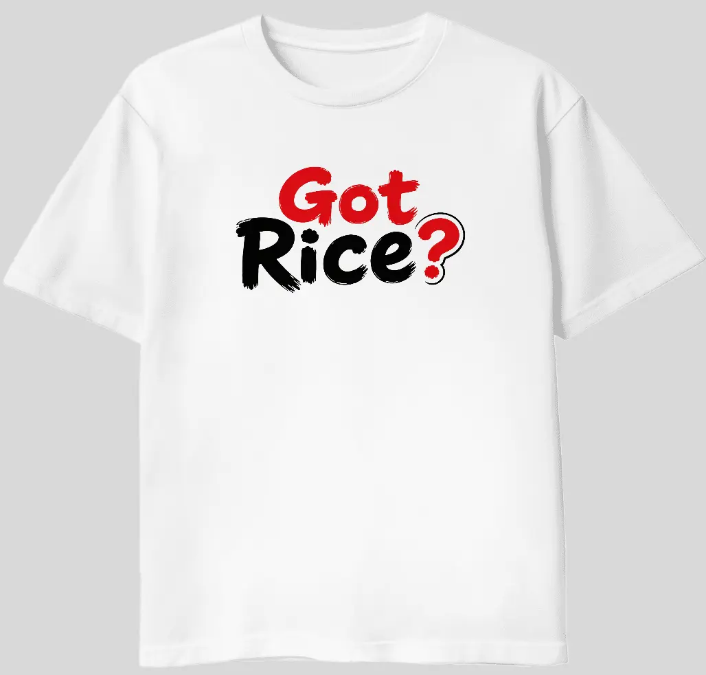 Got Rice? Funny Graphic Tee