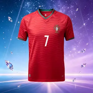 2026 Portugal 7# Cristiano Ronaldo Short And Long Sleeve Soccer Jersey Fans Version Breathable