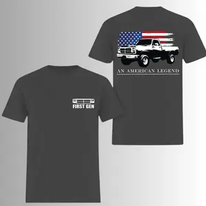 First Gen An American Legend Dodge Ram T-Shirt, 2 Sides, Cummins Diesel First Gen Ram Tee