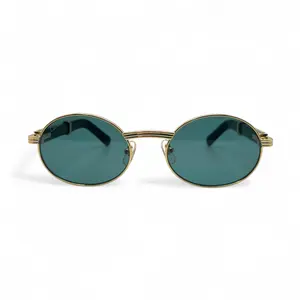 CT0464S Giverny - 53-22 Gold Composite Eyeglases/Sunglasses w/ Oval Lenses (2025)