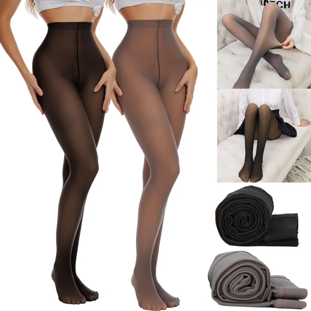 Women's 80g High-Waist Plain Stretch Tights - Non-Fleece Lined, Polyester Blend, Polyamide, Full Length, Comfortable, Casual Pantyhose Leggings, 1 Size, Hand Wash for Spring Summer Daily Wear (Women's Underwear), One Size