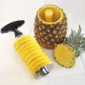 Magic Core Peeling And Slicing, Stainless Steel Fruit Peeling, Easy to Slice Fruit. Home Kitchen Supplies, Suitable Daily Gatherings.
