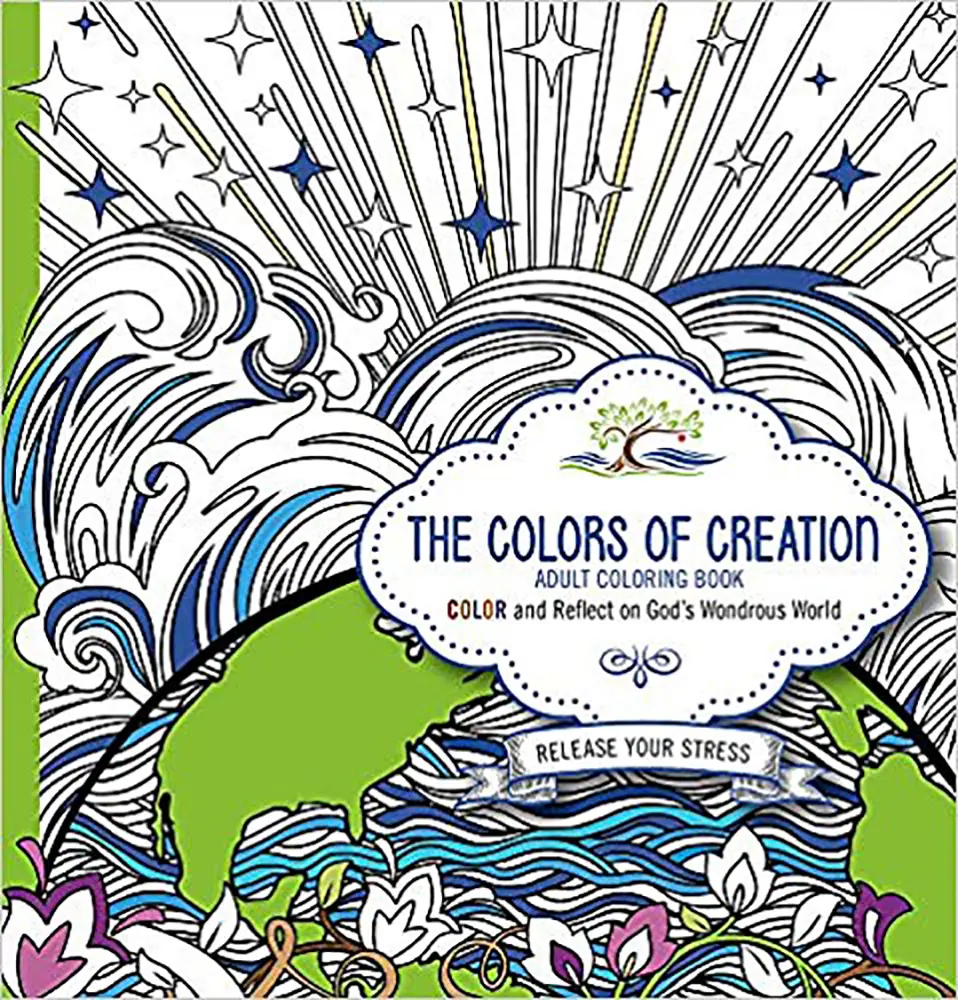 USED-The Colors of Creation Adult Coloring Book: Color and Reflect on God's Wondrous World by Passio, Faith (Paperback)