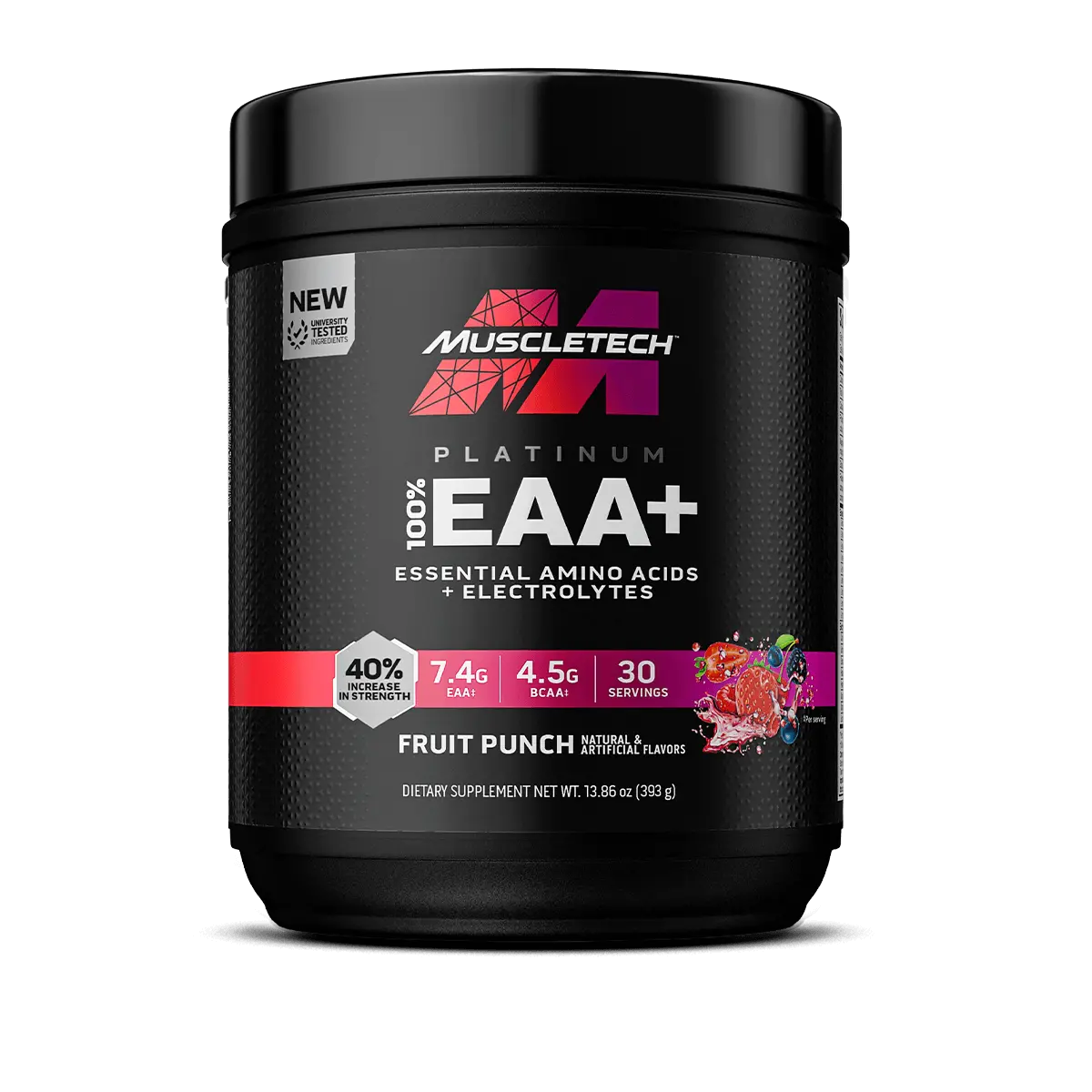 MuscleTech | Platinum 100% EAA+| Essential Amino Acids| Muscle Strength Builder for Men & Women | Workout Supplement | 13.8 oz | 30 Servings