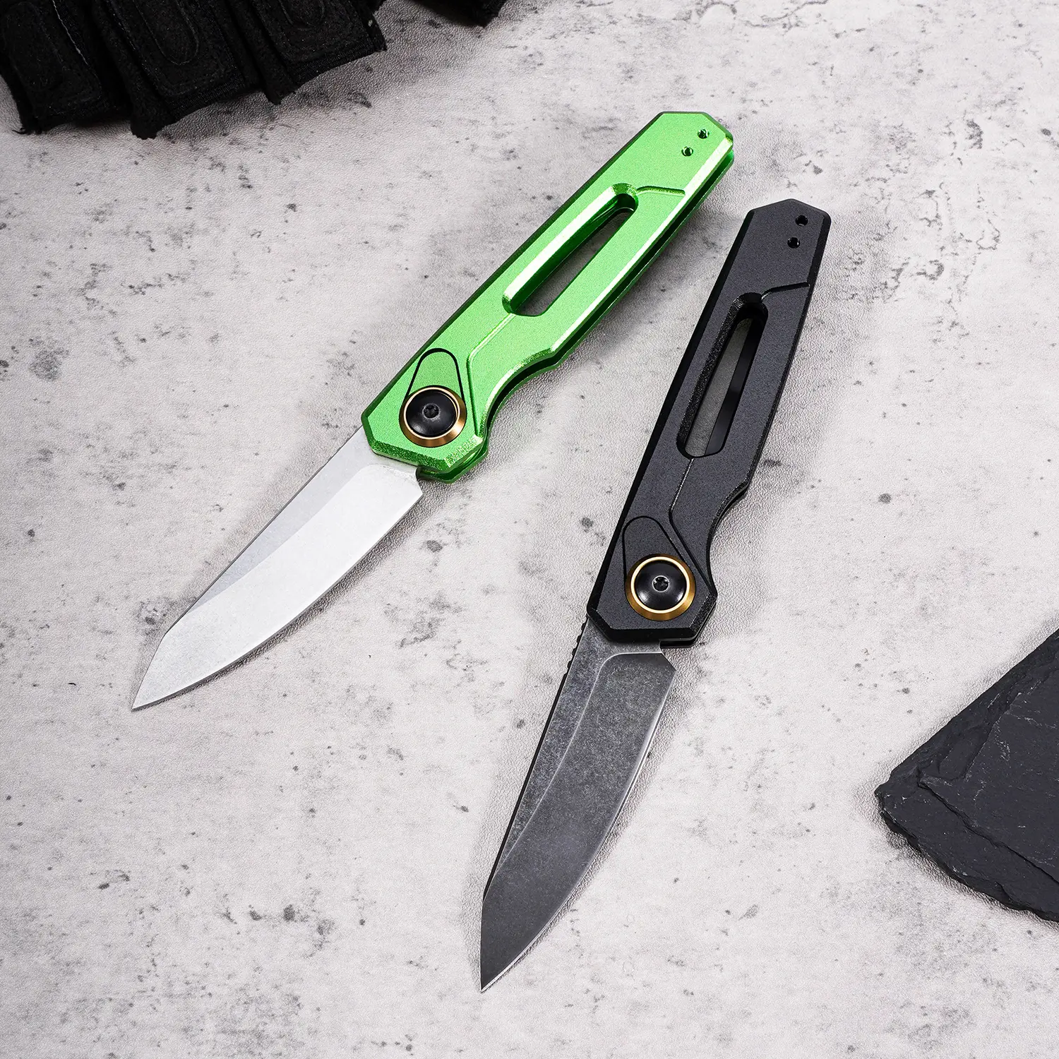 7550 Outdoor Folding Portable Tool - Lightweight aircraft aluminum handle, high-hardness blade, suitable for camping, hiking, driving, and other scenarios; combines durability and portability