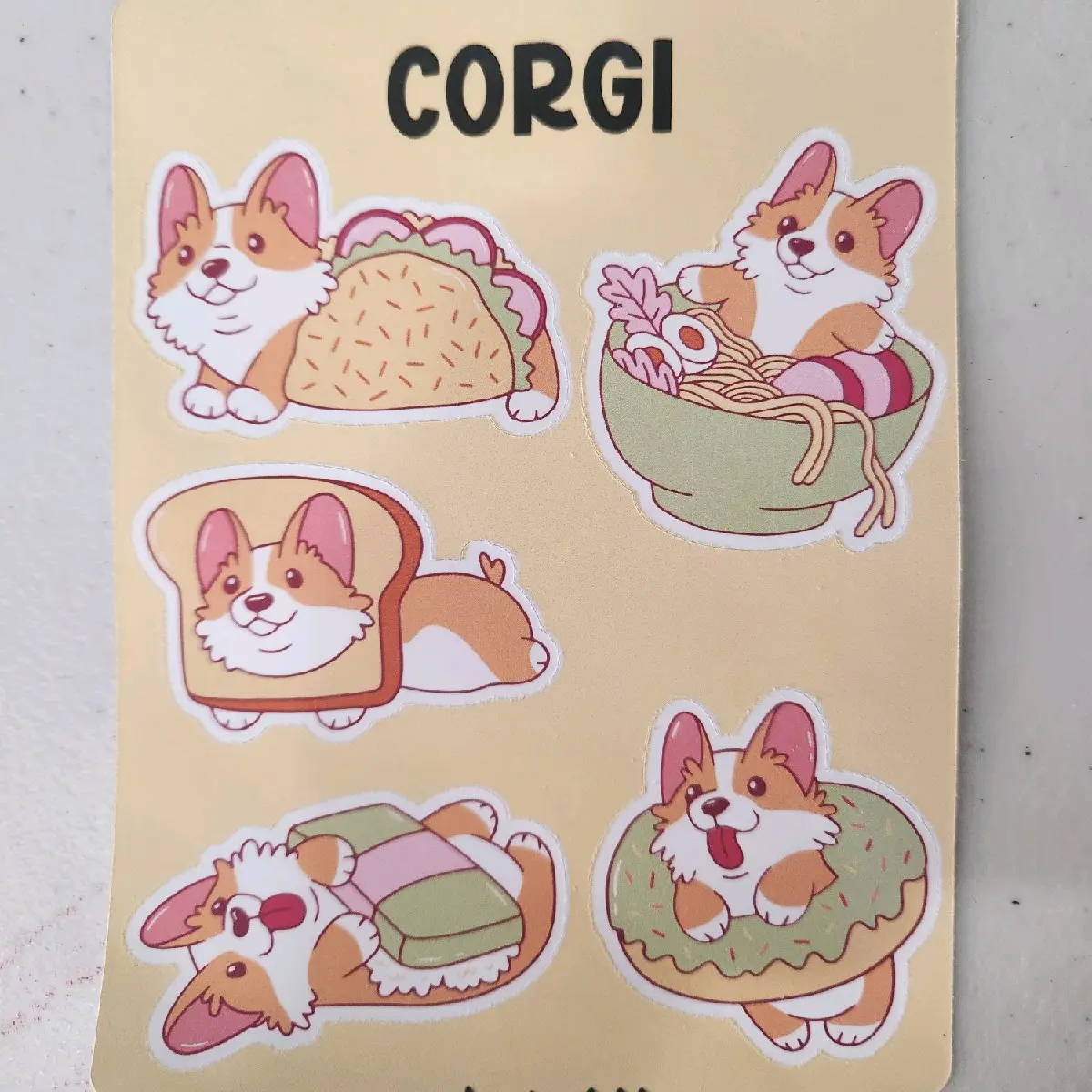 Corgi Stickers