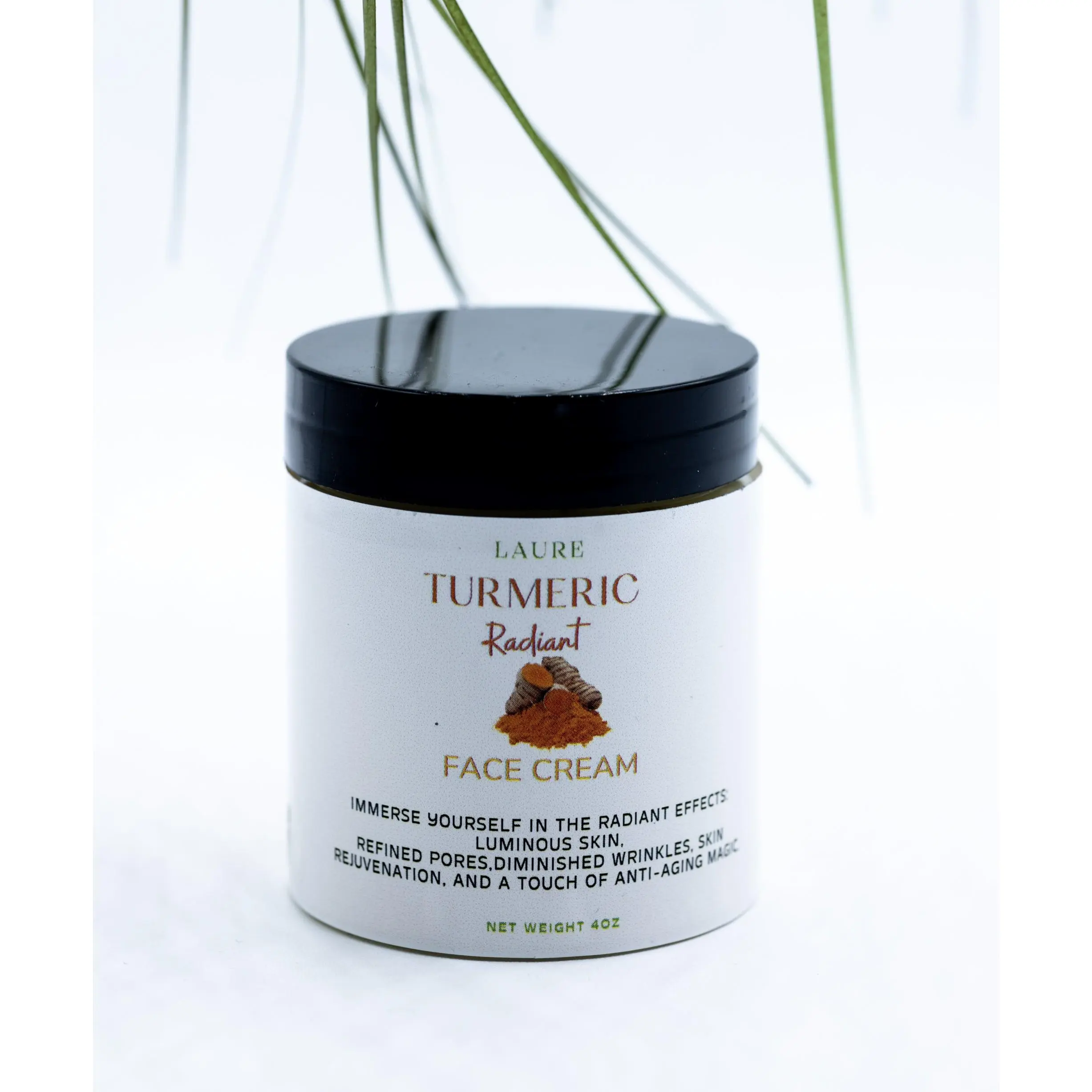 Turmeric Face Brightening Cream with Vitamin C, Niacinamide, and Alpha Arbutin for Dark Spot Correction - 4 OZ - Skincare, Moisturizers