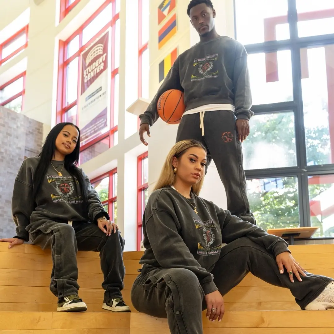 GQ “University Basketball” Sweatsuits