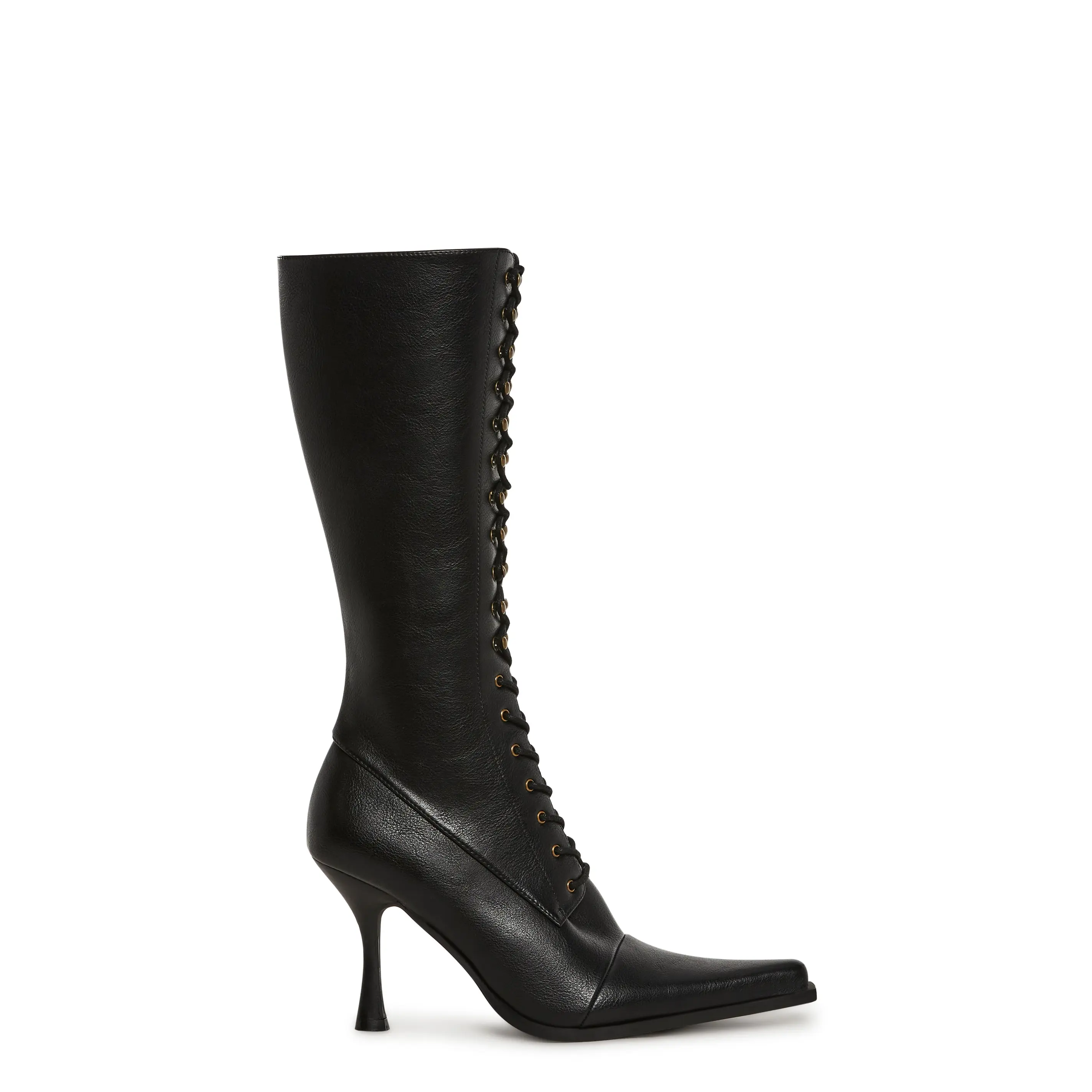 Tricks And Trials Lace Up Boots - Black