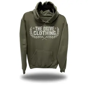 WREATH HOODIE MILITARY GREEN
