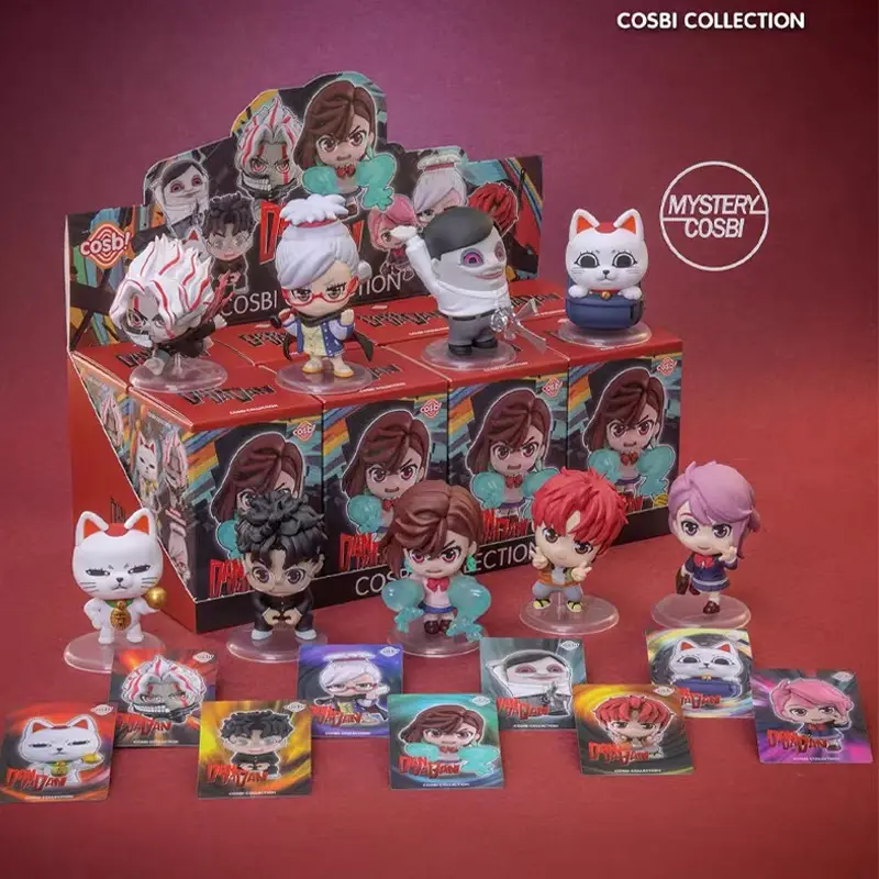 Hot Toys Cosbi Dan Da Dan Blind Box Figure | Collectible Mini Action Figures, Anime  Box, Okarun, Momo, Turbo Granny | Cute Kawaii Desk Decor & Gift for Anime Fans