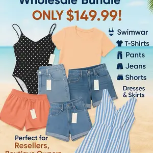 New 50-Piece Women’s Summer Clothing Wholesale Bundle – Only $149.99!