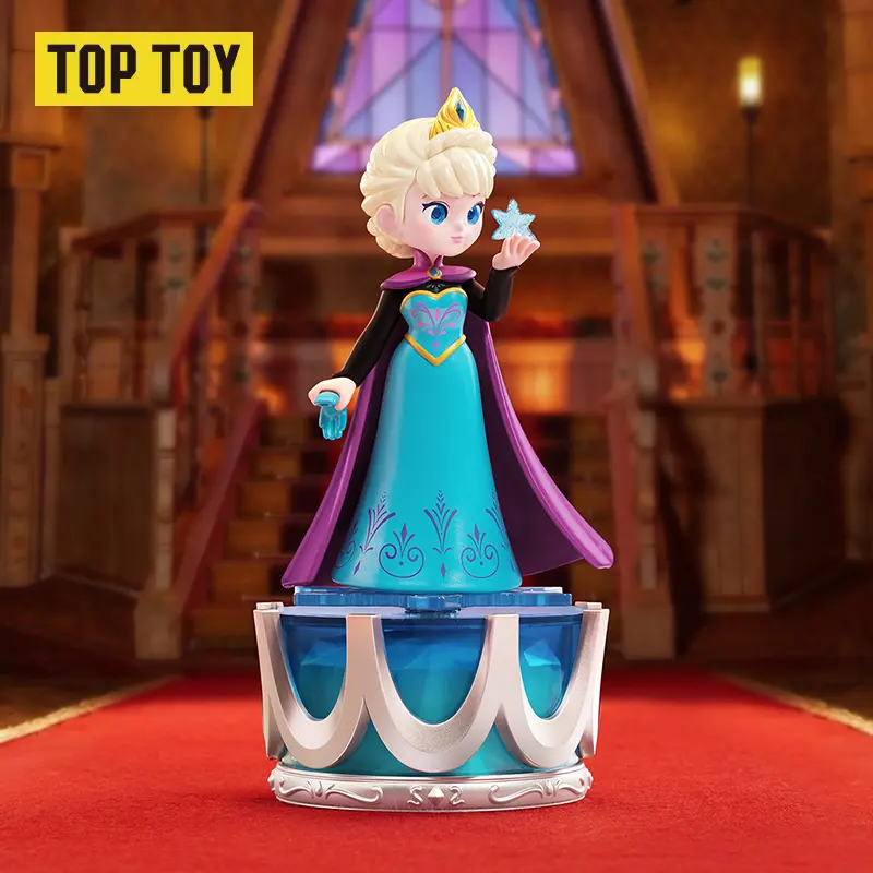 TOPTOY Disney Frozen Queen Return Series Music Box Display Figures Blind Box-Cute Collectible Figure Desktop Ornament, Birthday Gift summerwins summerfinds tiktokshopbacktoschool