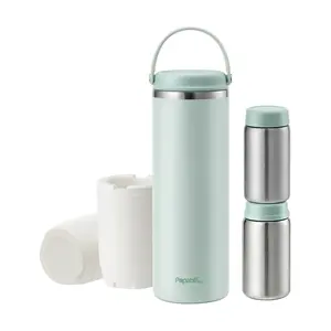 Papablic 20oz Portable Breast Milk Cooler for Outdoor, 360°Total Cooling for 36Hours, Larger Capacity Travel Breastmilk Chiller with 2pcs Baby Bottles for Breastmilk Storage, Essentials Insulated Flask Leakproof Insulated Tumbler #DealsForYouDays