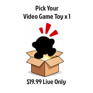 1 x Video Game Collectible Toy (LIVE ONLY)
