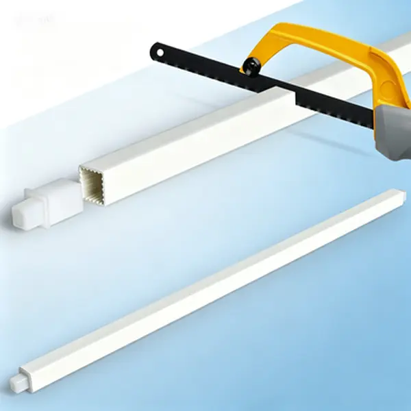 Adjustable Spring-Loaded Towel Rod - No Demolition Installation, Cut-to-Fit Replacement for Ceramic Holders - Rental & Vintage Bathroom Friendly, Plastic Towel Bar for Porcelain Holders - Easy Install, Spring Tension Design