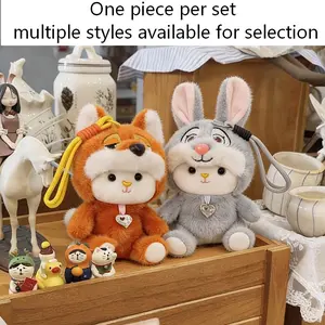 Cute Transformable Lamb Keychain, Scented Pellet Plush Toy, Soft and Adorable Stuffed Animal Gift, Perfect for Kids and Collectors