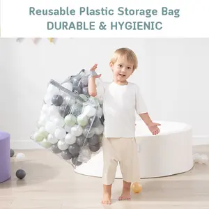 Fortella 2.75-in Ball Pit Balls for Kids, Extra Large & Thick, Pack of 200