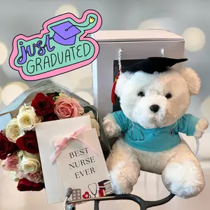Graduation Nurse Bear | Doctor Bear | Graduation Gift | Birthday | Christmas Gift