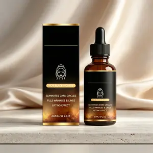 Anti-Aging Lifting Serum for Melanin-Rich Skin - 60ml Daily Use, Reduces Under-Eye Darkness, Plumps Lines, Tightens & Tones
