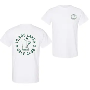 10,000 Lakes Golf Club T-Shirt, Golf Shirt, Graphic Shirt for Women, for Men