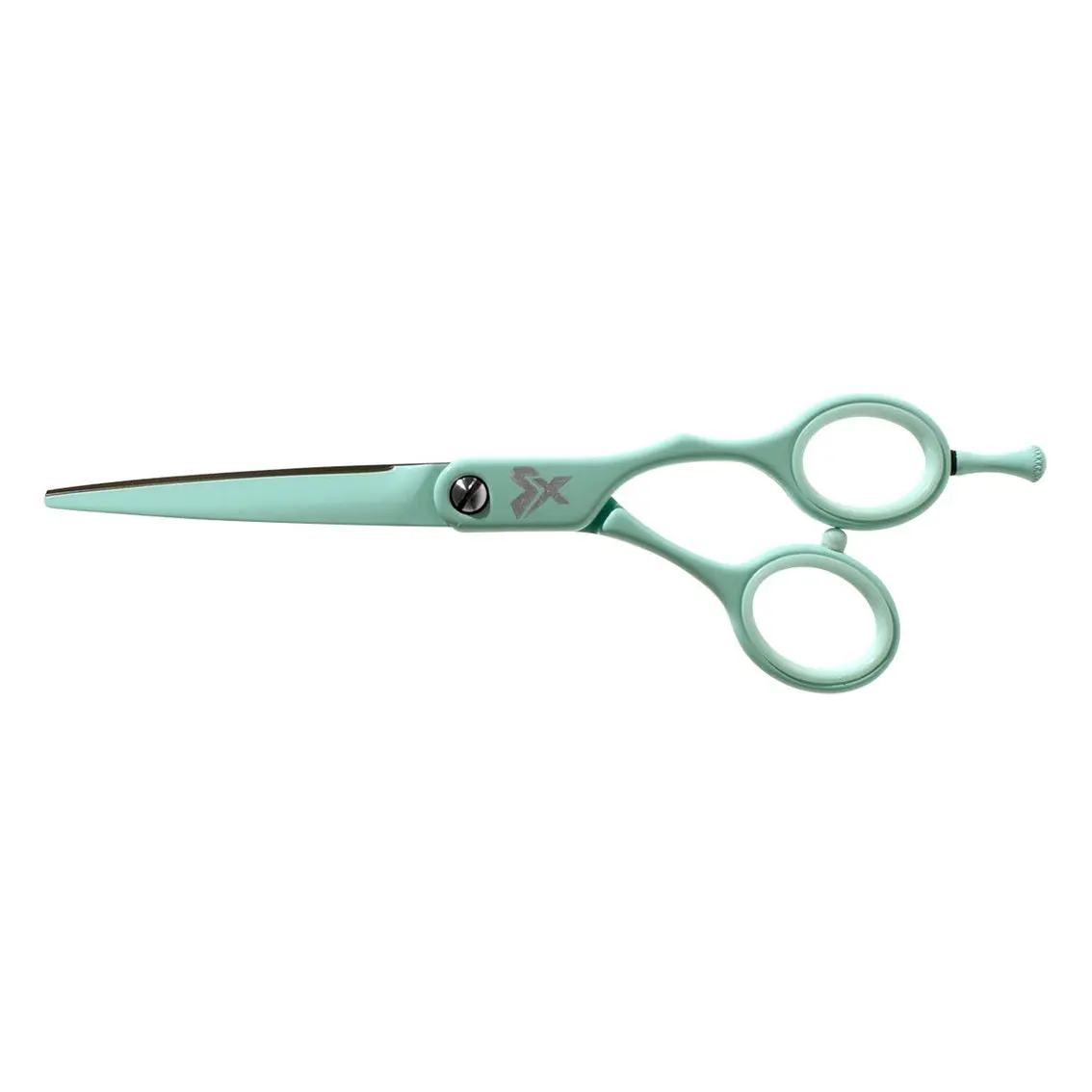 Cricket Shear Xpressions Dr. Everything Will Be Alright 5.75-in Stainless Steel Hair Cutting Shear - Single Beauty Tool, Smooth Blades, Removable Storage, Haircare Cutting Supplies