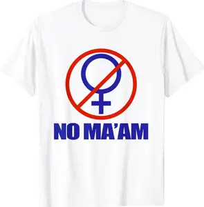 No Ma'am Shirt Married with Children No MA'AM T-Shirt EHC