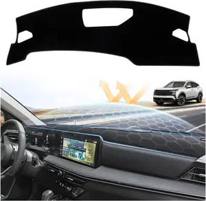 KUST Dash Cover for 2025 2026 Nissan Kicks Dashboard Cover Mat for Kicks Suede Dash Mat Accessories Sun Shade Nonslip Mesh Protector No Glare