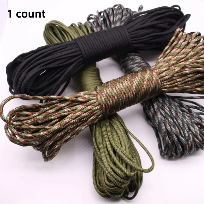 Parachute Rope, 1 Count Outdoor Multifunctional Climbing Rope, Emergency Escape Rope, Safety Rope for Camping & Hiking, Cord
