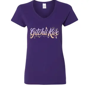 Peach GK v neck new - new