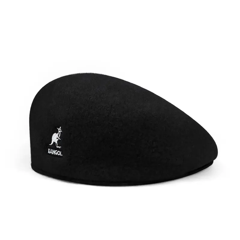Kangol Summer Thin Wool Beret Korean Style Kangaroo – Lightweight Vintage Fashion Hat for Women, Chic Retro Daily Wear Accessory