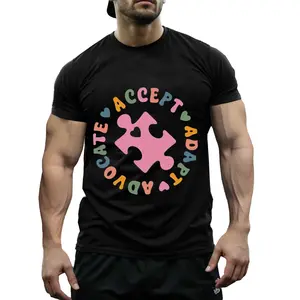 Soft Autism Awareness Tee for Daily Comfort, Sensory Friendly Short Sleeve Shirt for Neurodivergent Adults, Inclusive Teacher Outfit for Classroom or Gift Giving