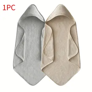 Baby Hooded Towel, Ultra Soft Coral Fleece Absorbent Children Bathrobe, Newborn Winter Bathing Robe, Perfect Baby Shower Gift